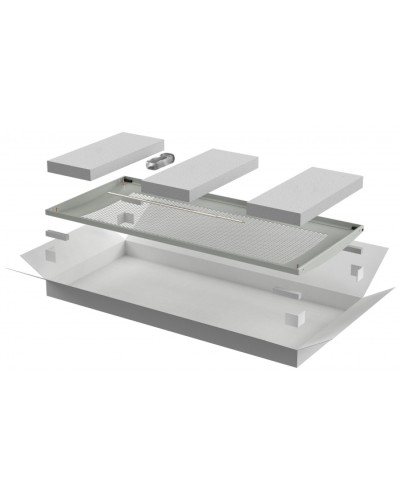 ITK LINEA E Дверь перфорированная 600мм шкафа 24U сер. (LE35-24U6X-DP) в Октябрьском Аксессуары для стоек и шкафов Pintop.ru