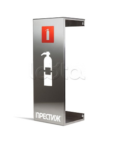 Подставка настенная под огнетушитель ПРЕСТИЖ-Н (скотч брайт) ПОЖТЕХНИКА в Октябрьском Аксессуары для огнетушителей Pintop.ru