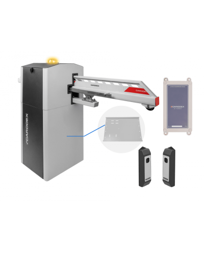 Комплект CARDDEX Комплект с шлагбаумом VBR Оптимум 6S в Октябрьском Автоматические шлагбаумы Pintop.ru