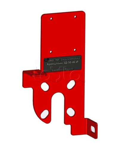Кронштейн Спецавтоматика ЗД-50-46-И (для УКПЗА v1, v2) в Октябрьском Затворы дисковые Pintop.ru