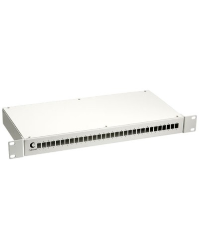 Бокс оптический 19, 1U 32SC Cabeus FO-19-32SC в Октябрьском Кросс оптический Pintop.ru