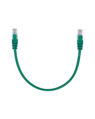 Патч-корд U/UTP, CAT 5e, RJ45-RJ45, 26AWG, LSZH, зеленый, 0,3м REXANT 02-0106-03 в Октябрьском Патчкорды (медные) Pintop.ru