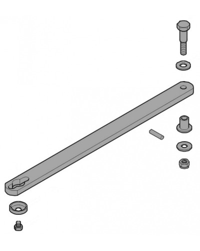 Рычаг прямой с креплением F7024N Came 119RID292 в Октябрьском Запчасти для шлагбаумов и автоматики Pintop.ru