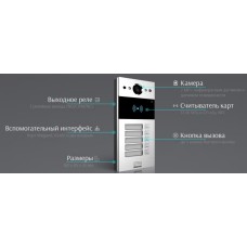 Малоабонентская ВП Akuvox R20BX3_IW