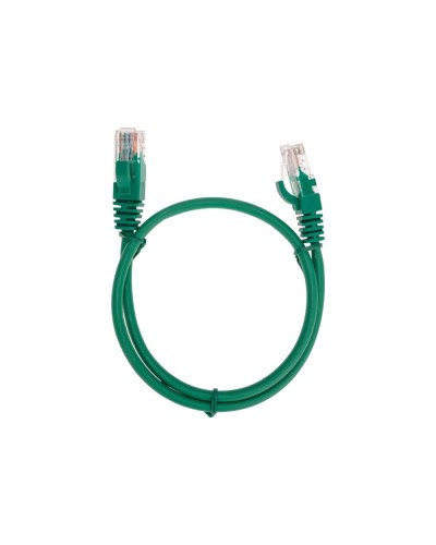 Патч-корд U/UTP, CAT 5e, RJ45-RJ45, 26AWG, LSZH, зеленый, 0,5м REXANT 02-0106-05 в Октябрьском Патчкорды (медные) Pintop.ru