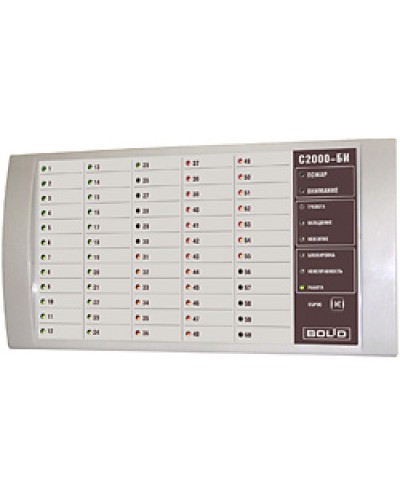 Блок индикации Болид С2000-БИ SMD в Октябрьском Охранно-пожарное оборудование Pintop.ru