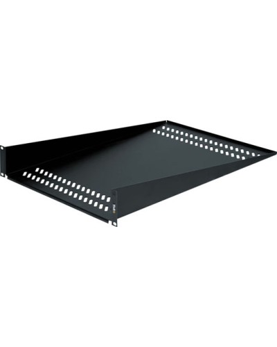 Полка фронтальная 2U (600 мм) TLK TLK-SHFR-600-BK в Октябрьском Полки для шкафов и стоек Pintop.ru