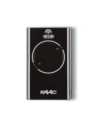 Брелок-передатчик 2-канальный Faac 7870091 (черный) в Октябрьском Устройства радиоуправления для шлагбаумов и автоматики Pintop.ru