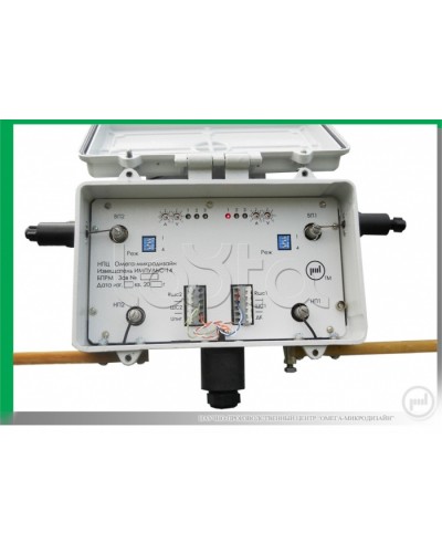 Извещатель охранный линейный псевдопассивный Омега-микродизайн Импульс-14ТМ в Октябрьском Извещатели охраны периметра Pintop.ru