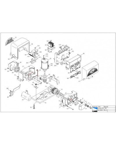 Кнопки для TOP-432SA Came 119RIR191 в Октябрьском Запчасти для шлагбаумов и автоматики Pintop.ru