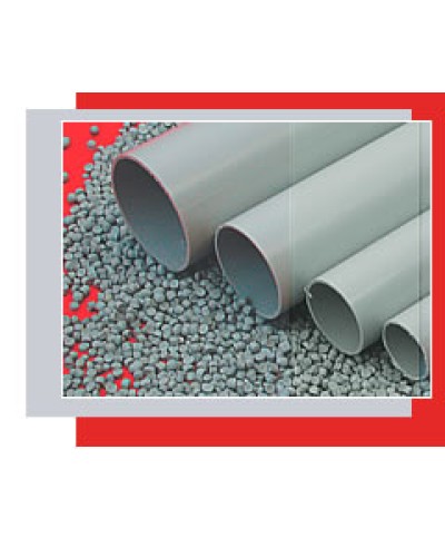 Труба ПВХ жесткая легкая Экопласт 30016-2 в Октябрьском Гладкая труба Pintop.ru