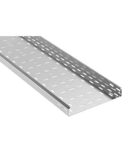 ESCA 3 Лоток перф. без боковой перф. 50х200х3000-0,45 IEK (ES3-15-050-200-3-045) в Октябрьском Кабельные лотки Pintop.ru