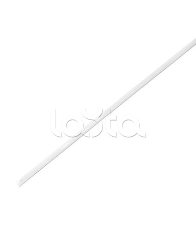 Термоусадочная трубка 6.0 / 3.0 мм 1м белая (50шт/уп) REXANT 20-6001 в Октябрьском Аксессуары для кабель-канала Pintop.ru