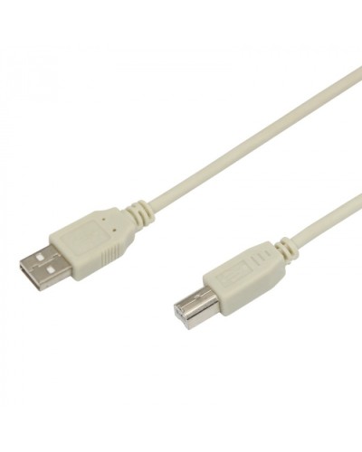Шнур USB 2.0 (шт. USB А - шт. USB В), 1.8 М REXANT 18-1104 в Октябрьском Патч-корды и пигтейлы Pintop.ru
