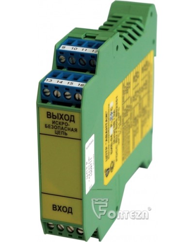 Барьер искробезопасности Forteza БИБ-04Р-24С в Октябрьском Устройства защиты операционных процессоров (ОПС) Pintop.ru