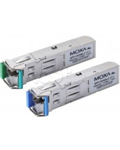 Трансивер-SFP одножильный (WDM) Moxa SFP-1G10ALC-T в Октябрьском Модули SFP/XFP/GBIC Pintop.ru