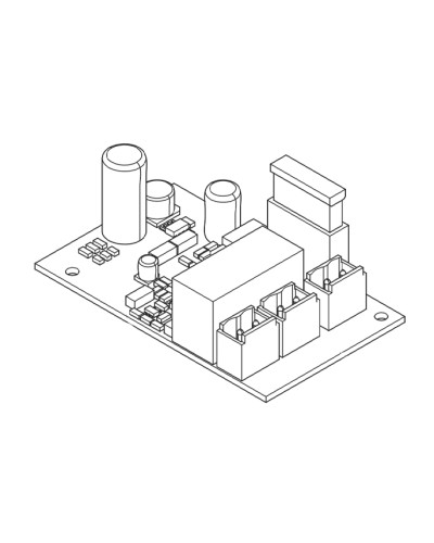 Came LB39 (002LB39) - Плата аварийного питания для подключения и зарядки 2 аккумуляторов, 12 В - 7 Ач в Октябрьском Запчасти для шлагбаумов и автоматики Pintop.ru