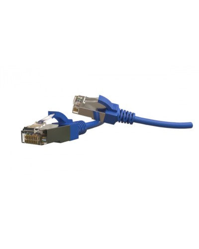Патч-корд U/UTP Hyperline (PC-LPT-UTP-RJ45-RJ45-C6-1.5M-LSZH-BL) в Октябрьском Патчкорды (медные) Pintop.ru