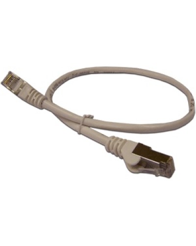 Патч-корд RJ45 - RJ45, 4 пары, FTP, категория 6, 10 м, серый LANMASTER LAN6-S45-45-10.0-GY в Октябрьском Патчкорды (медные) Pintop.ru