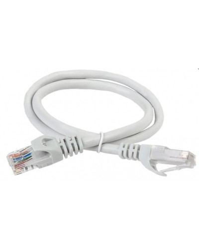 Коммутационный шнур (патч-корд), кат.6 UTP, LSZH, 0,5м, серый ITK (PC01-C6UL-05M) в Октябрьском Патч-корды и пигтейлы Pintop.ru