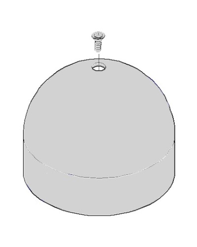 Крышка верхняя CAT Came 119RIX009 в Октябрьском Запчасти для шлагбаумов и автоматики Pintop.ru