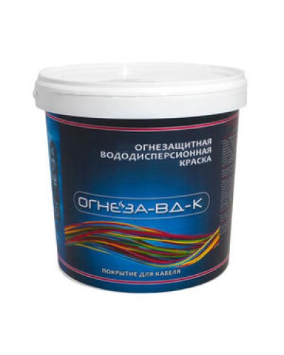 Краска огнезащитная водно-дисперсионнаявспучивающаясядля кабелей Огнеза марки«ОГНЕЗА-ВД-К» , ведро 25 кг., цвет белый в Октябрьском Огнезащитные краски Pintop.ru