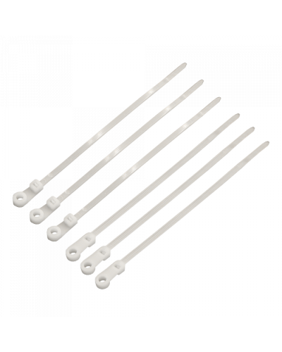 Стяжка пластиковая нейлоновая под винт, 4х200мм, 100шт TWT (TWT-CVS-200) в Октябрьском Стяжки-хомуты Pintop.ru