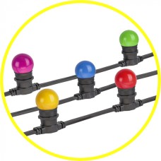 Гирлянда Navigator 93 662 NGF-001-02 (белтлайт 40 10м Е27 черный)