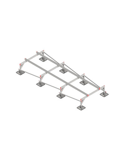 Опорная конструкция для установки оборудования TECHNORAPTOR STEELFOOT 1500х4000 тип 2 КМ-профиль (KM-TR-STF-SSEI-1500-4000-2) в Октябрьском Системы видеонаблюдения Pintop.ru