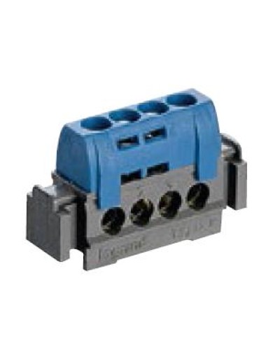 Клеммник синий 4х1.5-16 мм2 LEGRAND 004840 в Октябрьском Клеммные колодки Pintop.ru