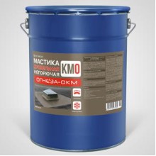 Мастика кровельная огнезащитная Огнеза «ОГНЕЗА-ОКМ», ведро 20 кг., цвет черный