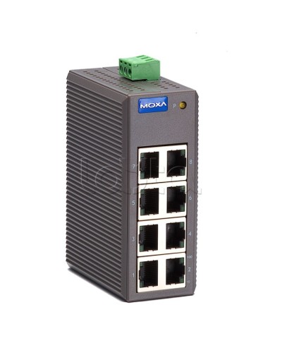 Коммутатор неуправляемый промышленный 8-портовый Moxa EDS-208A в Октябрьском Коммутаторы Pintop.ru