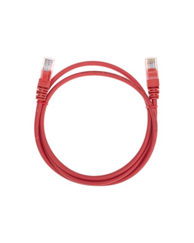 Патч-корд U/UTP, CAT 5e, RJ45-RJ45, 26AWG, LSZH, красный, 1м REXANT 02-0103-1 в Октябрьском Патчкорды (медные) Pintop.ru