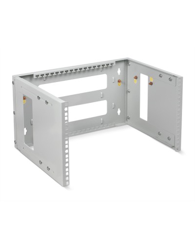 Кронштейн настенный 19 6U, цвет серый Cabeus NC-6U в Октябрьском Аксессуары для стоек и шкафов Pintop.ru