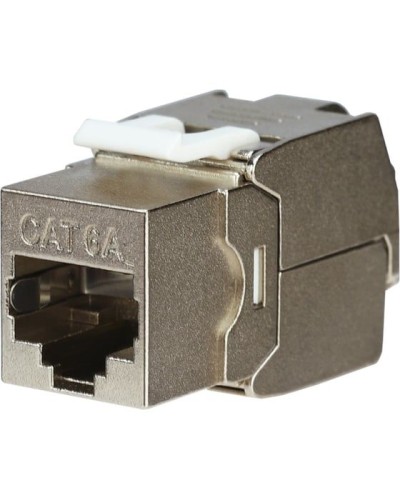 Модуль Keystone, Jack RJ-45(8P8C), FTP экранированный, CAT 6A, тип 180 град., самозажимной REXANT PRO 02-0361 в Октябрьском Модули Keystone Pintop.ru