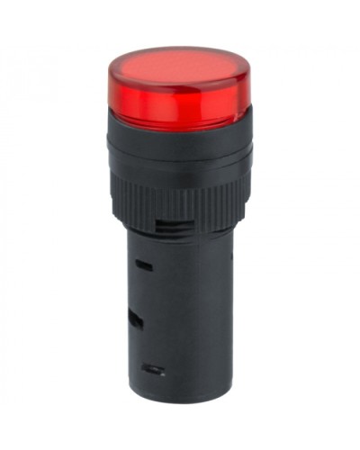 Лампа индикаторная Navigator 82 804 NBI-I-AD16-230-R красная d16мм 230В AC/DC в Октябрьском Источники света(Лампы) Pintop.ru