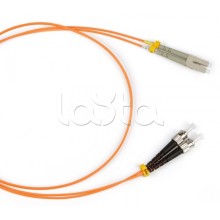 Патч-корд оптический LANMASTER LAN-ST-LC/OM2-0.5