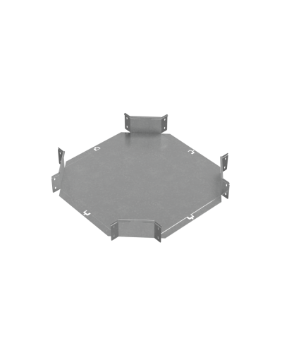 Х-разветвитель 100х400 мм ПЛЮС HD КМ-Профиль (XDplus100-400 HD) в Октябрьском Аксессуары для лотков Pintop.ru