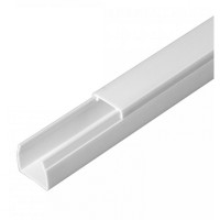 Кабель-канал белый 2-й замок в п/э 16х16 (120м/уп) Промрукав (PR.0616161)