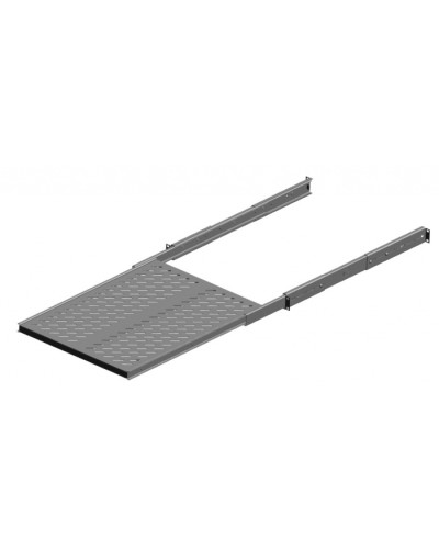 Полка выдвижная (600 мм) TLK TLK-SHFC-600R-BK в Октябрьском Полки для шкафов и стоек Pintop.ru