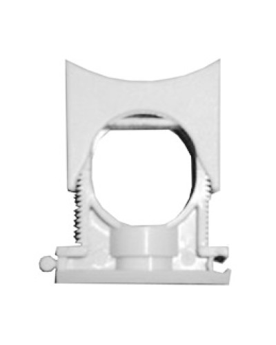 Крепеж для раздвижной для гофрированной или жесткой гладкой трубы D13-21 мм (50 шт/уп) Экопласт 41522-50 в Октябрьском Держатели, клипсы, скобы Pintop.ru