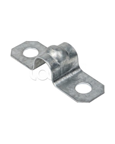 Скоба металлическая двухлапковая d8-9 мм (100 шт) EKF PROxima (sm-2-8-9) в Октябрьском Держатели, клипсы, скобы Pintop.ru