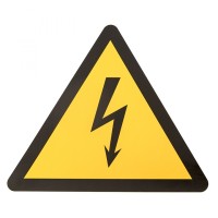 Наклейка "Молния" (100х100х100мм.) EKF PROxima (an-1-01)