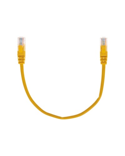 Патч-корд U/UTP, CAT 5e, RJ45-RJ45, 26AWG, LSZH, желтый, 0,3м REXANT 02-0105-03 в Октябрьском Патчкорды (медные) Pintop.ru