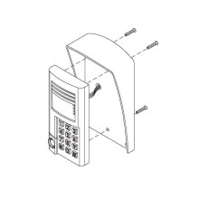 Комплект монтажный для блоков вызова БВД-SM100х, БВД-341х, БВД-402х, БВД-404х Vizit МК-341