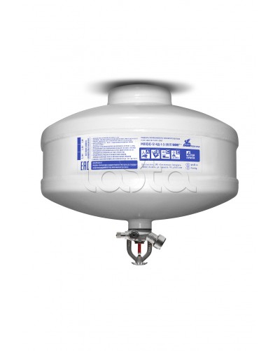 Модуль порошкового пажаротушения ПОЖТЕХНИКА МПП-12/68 МИГ (температура срабатывания +68°С) (белый) в Октябрьском Модули порошковые Pintop.ru