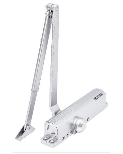 Доводчик NOTEDO DC-030-130 EN2-5 DA+BC (серебро) в Октябрьском Доводчики Pintop.ru