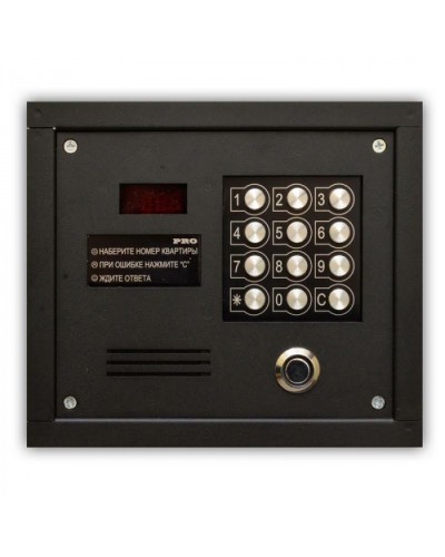 Цифровой домофон Олевс PRO-TM черный в Октябрьском Домофония Pintop.ru