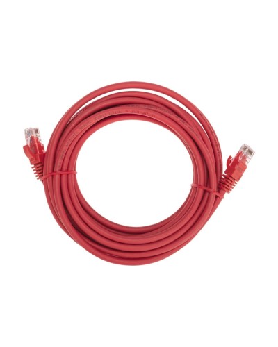 Патч-корд U/UTP, CAT 6, RJ45-RJ45, 26AWG, LSZH, красный, 5м REXANT 02-0293-5 в Октябрьском Патчкорды (медные) Pintop.ru