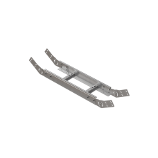 Вертикальный шарнирный угол 80х200х1,2 мм HD85 N КМ-профиль (LSHL80-200-1.2 HD85 N)